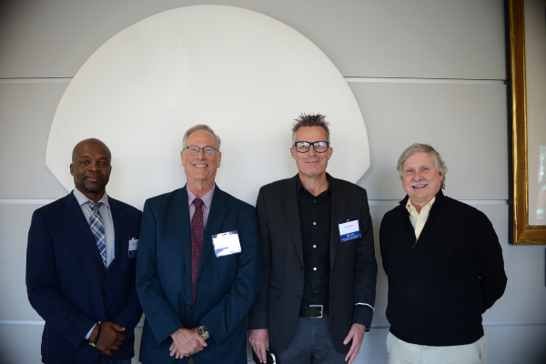 Committee and speakers at the helminthology symposium.